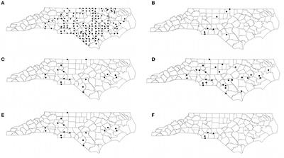 Distribution and Control of Herbicide-Resistant Italian Ryegrass [Lolium perenne L. ssp. multiflorum (Lam.) Husnot] in Winter Wheat (Triticum aestivum L.) in North Carolina